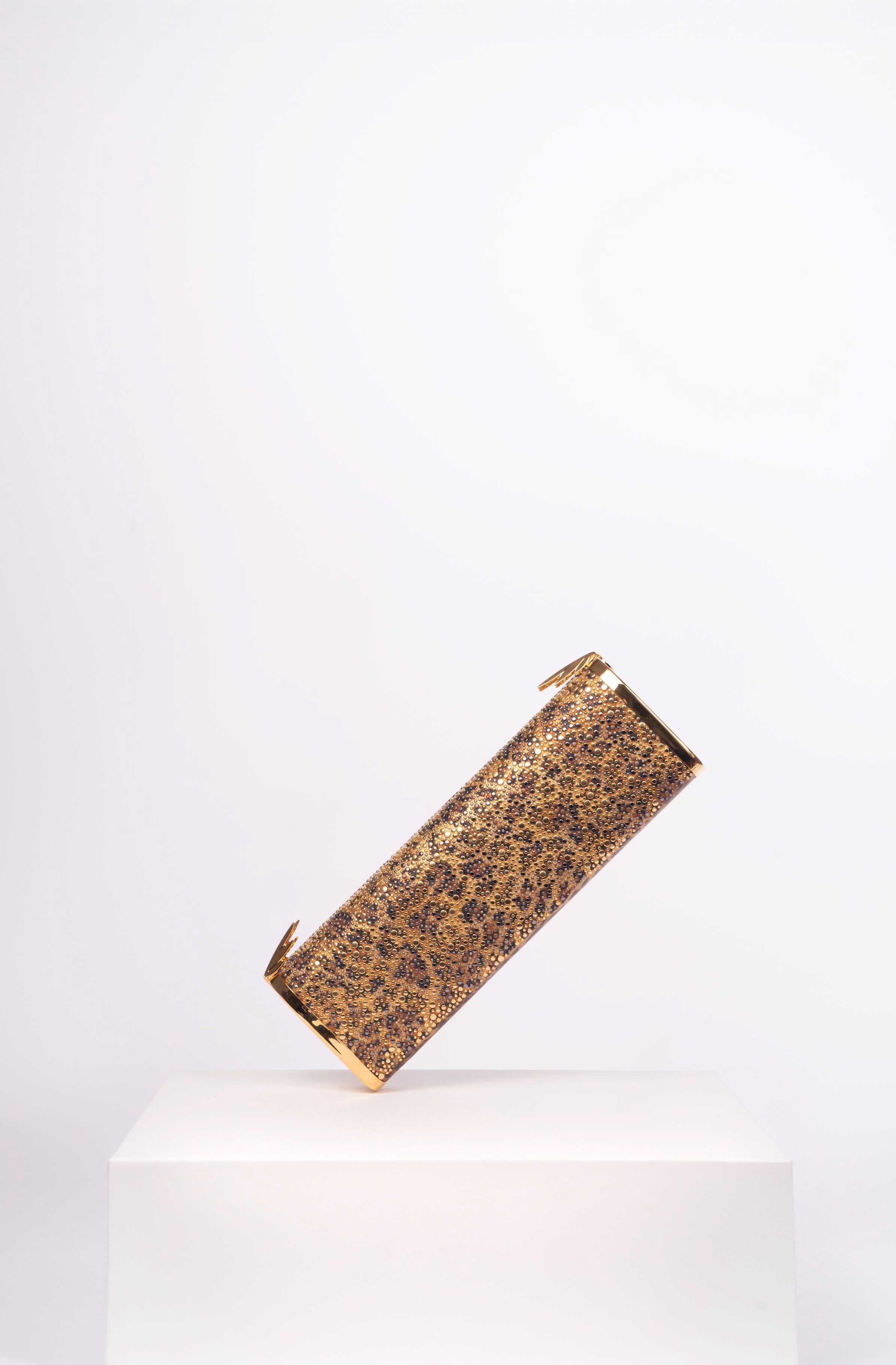 The Cecilia Clutch Bag in Leopard