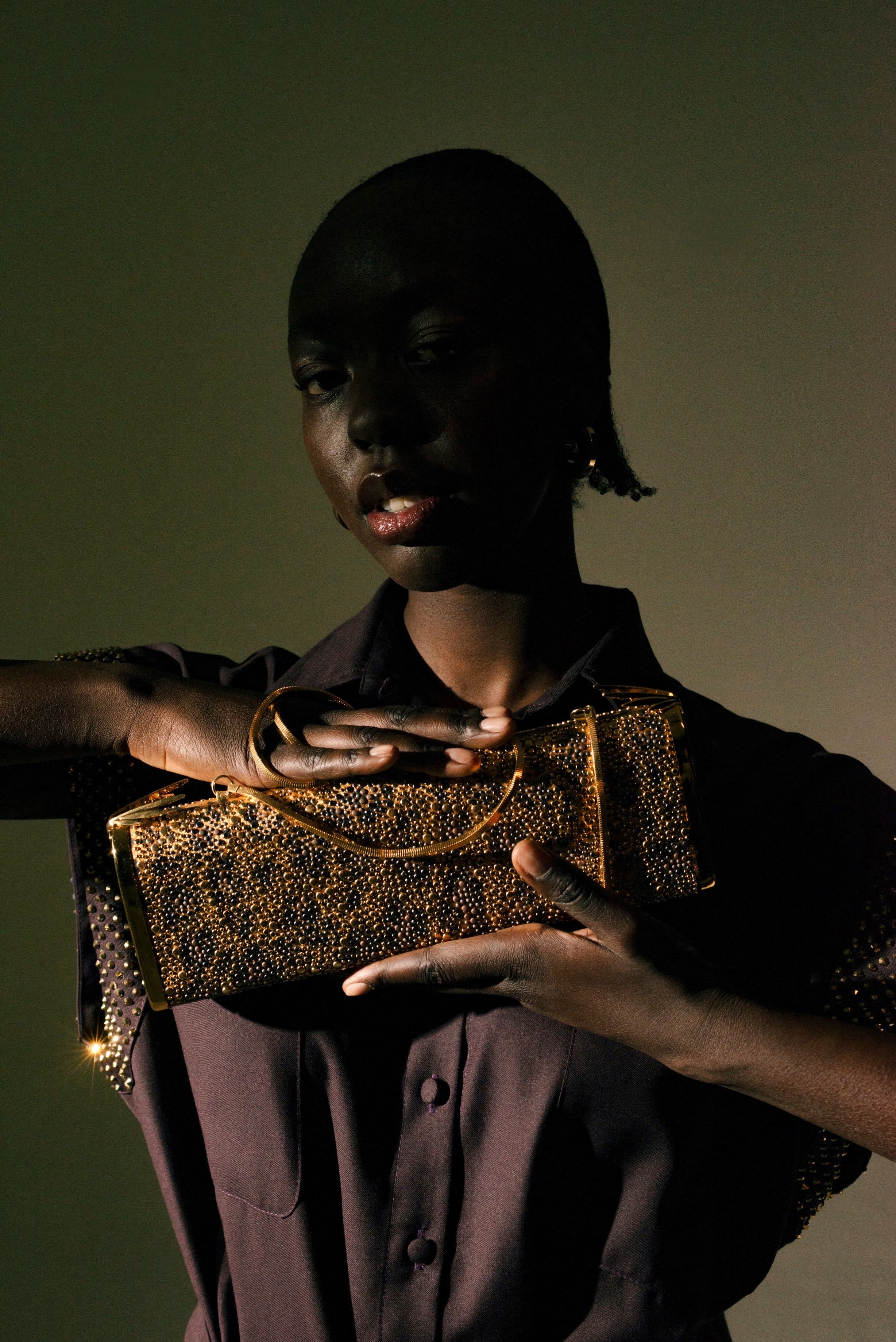 The Cecilia Clutch Bag in Leopard