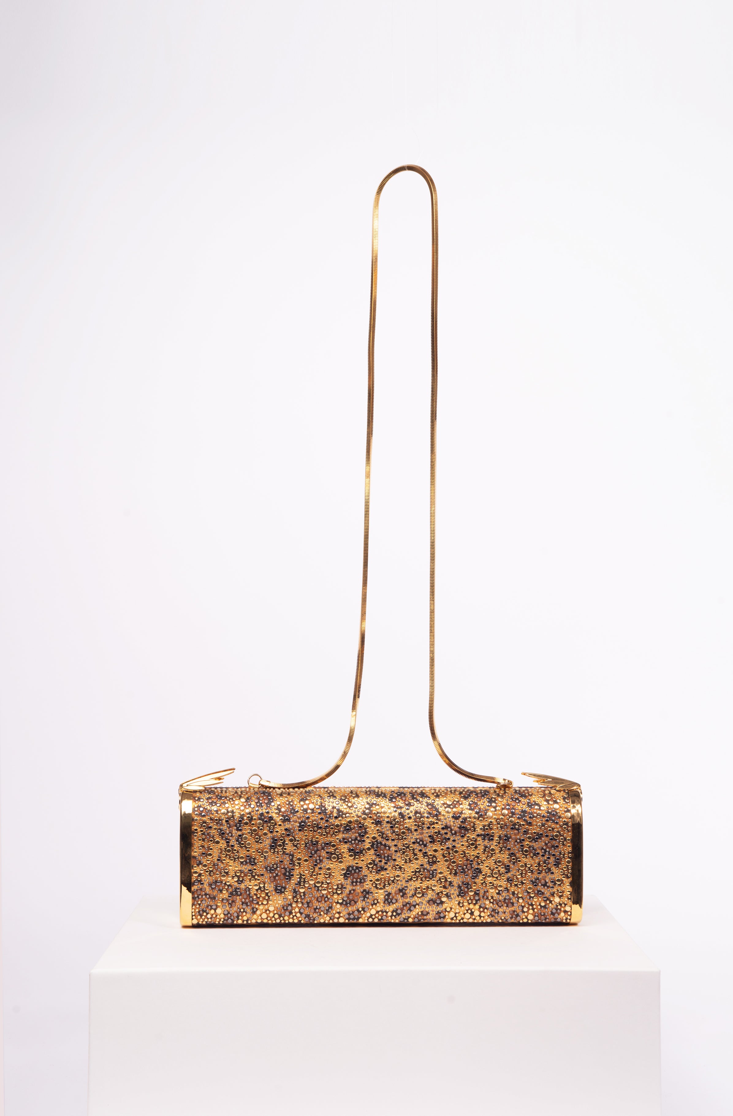 The Cecilia Clutch Bag in Leopard
